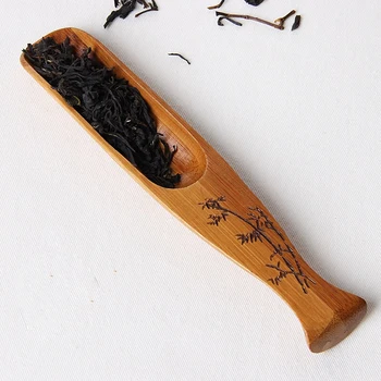 

Short Handle Bamboo Tea Spoons Handmade Natural Tea Shovel Tea Accessories