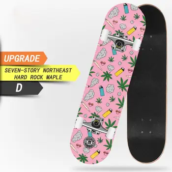

Skateboard Provides A Complete Retro Double Tilt Skateboard For Kids And Young Beginners