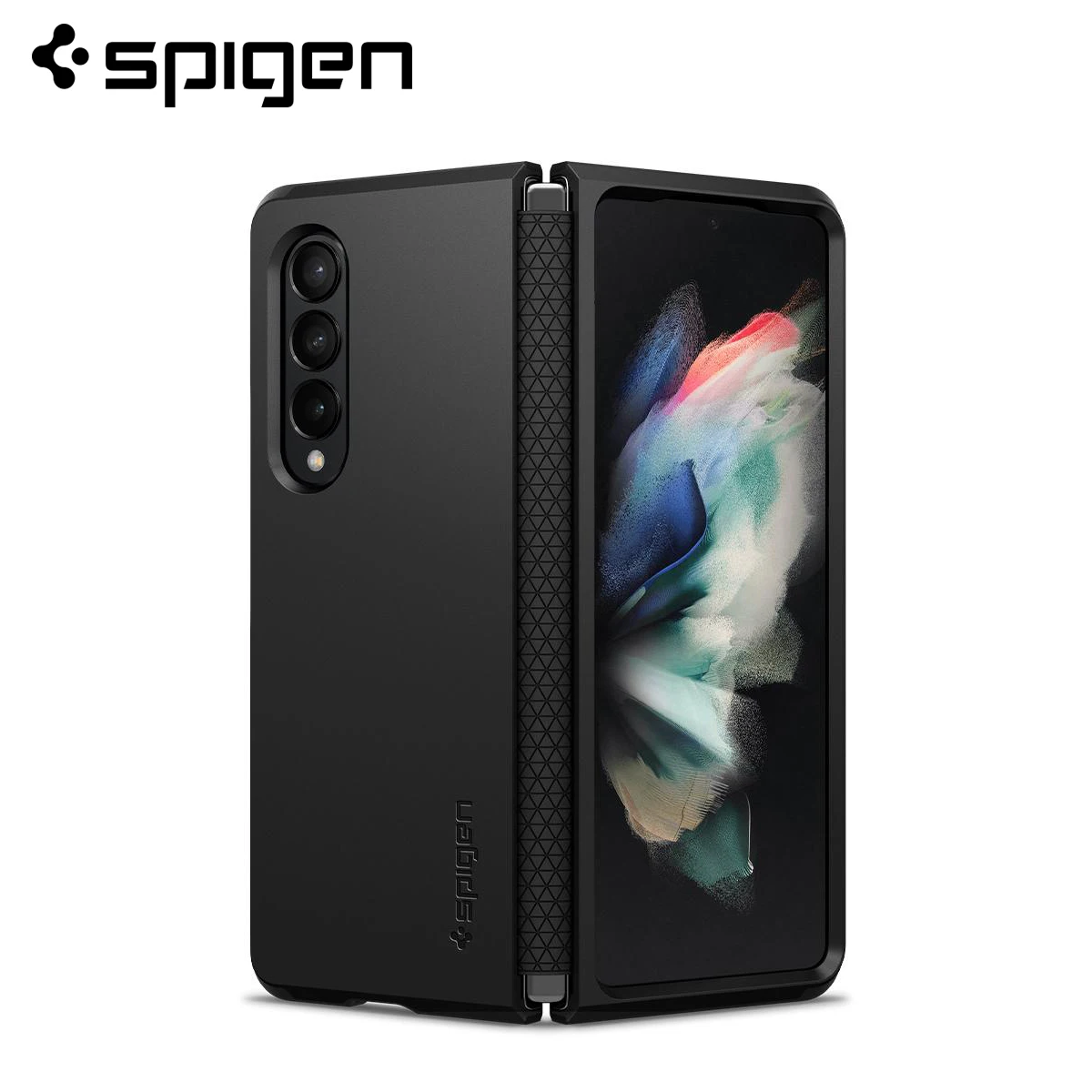 Чехол Spigen для Samsung Galaxy Z Fold 3 5G прочный с шарнирной защитой MIL-STD 810G-516.6 | Мобильные