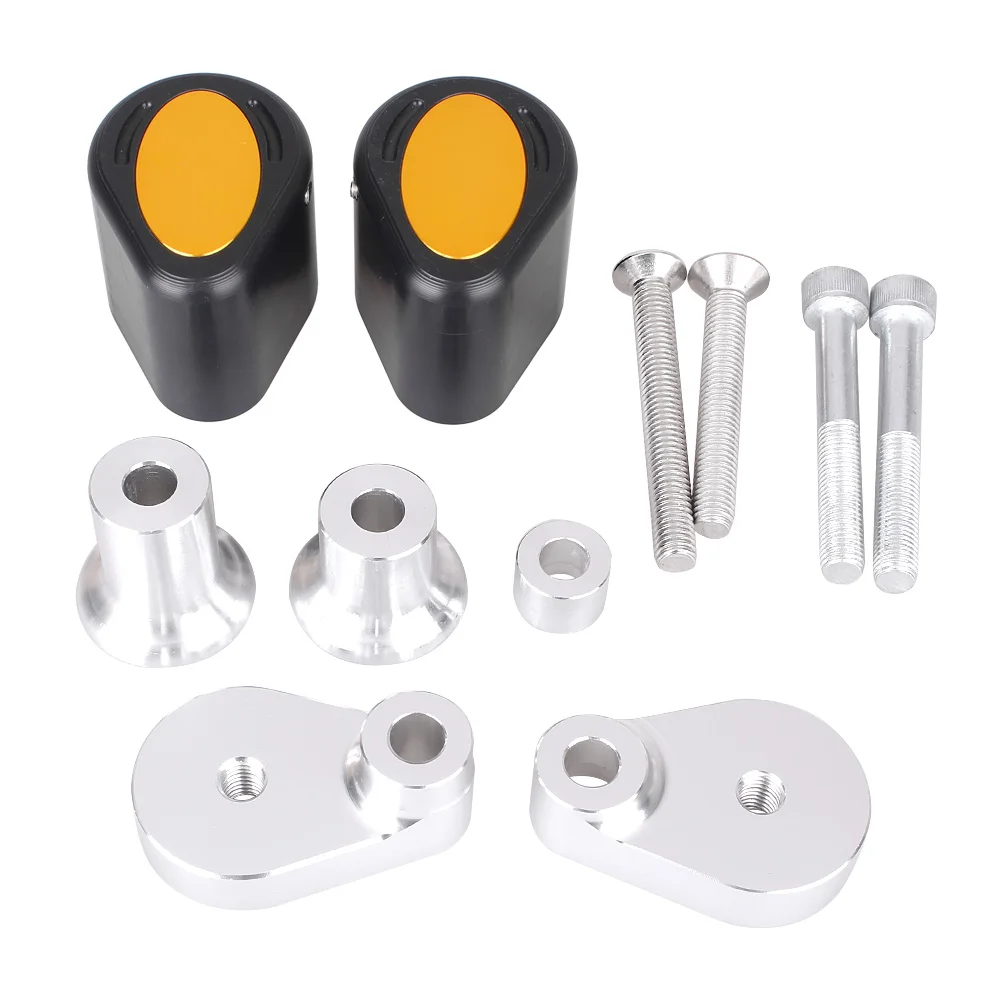 Золотой CNC алюминиевая рамка слайдер Краш протектор для Yamaha YZF R1 2004 2005 2006 - Цвет: Золотой