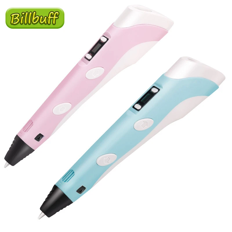 

Hot Sale Kid Creative 3D Printing Pen with 10M PLA Filament Adjustable Temperature Drawing Pen Kid Birthday Educational Toy Gift