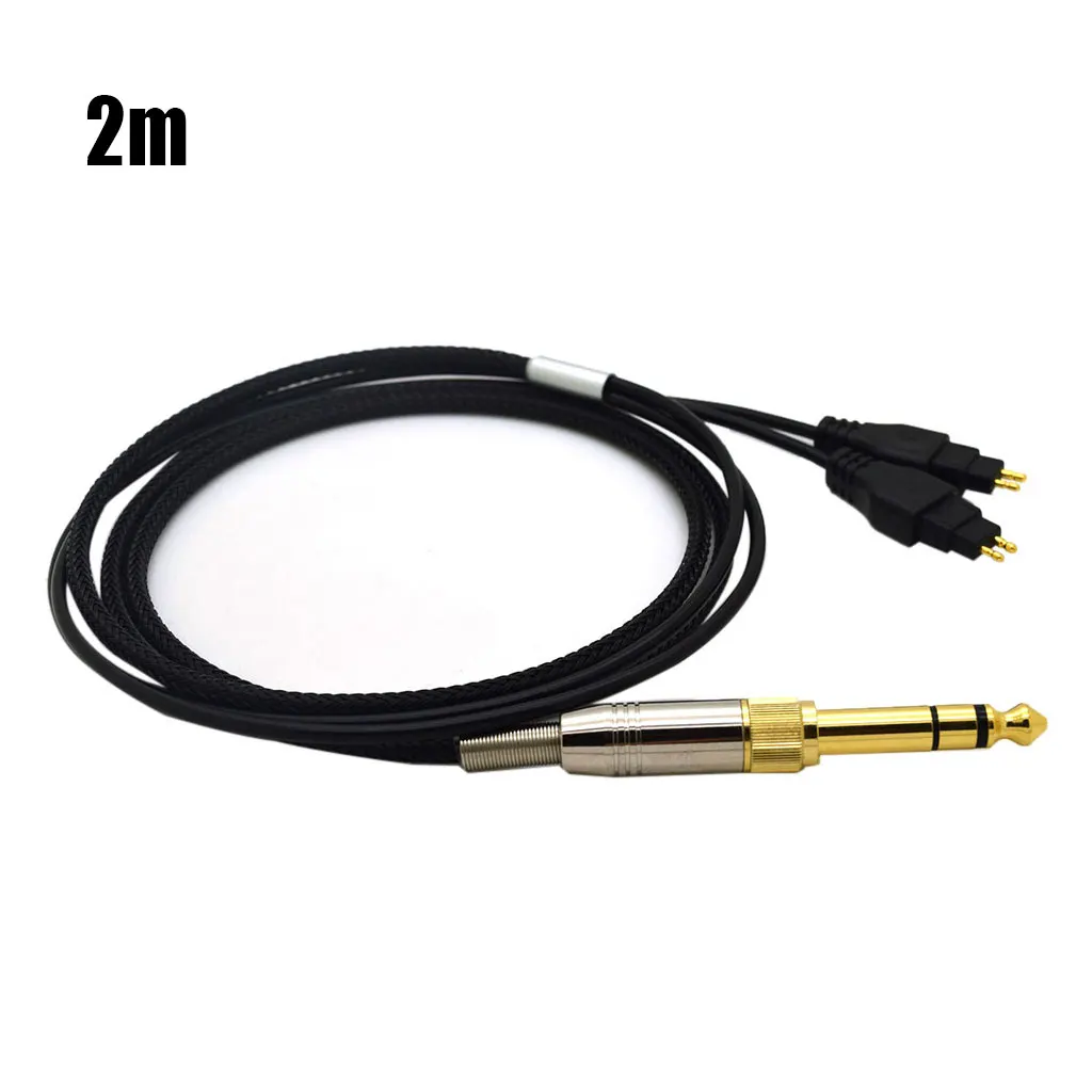 Замена шнуров Audi для наушников HD600 HD650 HD525 HD545 HD565 - Цвет: Black-2M