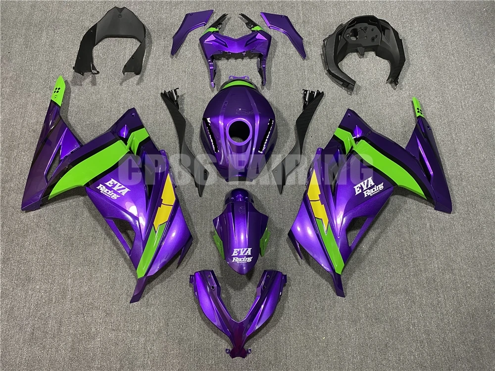 

Для Kawasaki NINJA300 EX300 NINJA250 Ninja 300 13-17 NINJA наклейка обтекатель комплект подходит для гоночного обтекателя из АБС-пластика высокое качество EVA