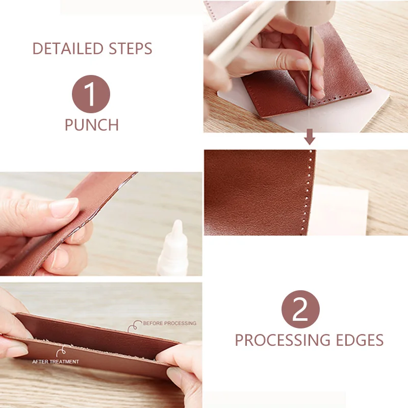 Handmade Knitting Gifts DIY Material Bag Tote Bag Shoulder Bags High Capacity Real Cowhide All-match Handbag Hand-sewn DIY Mate