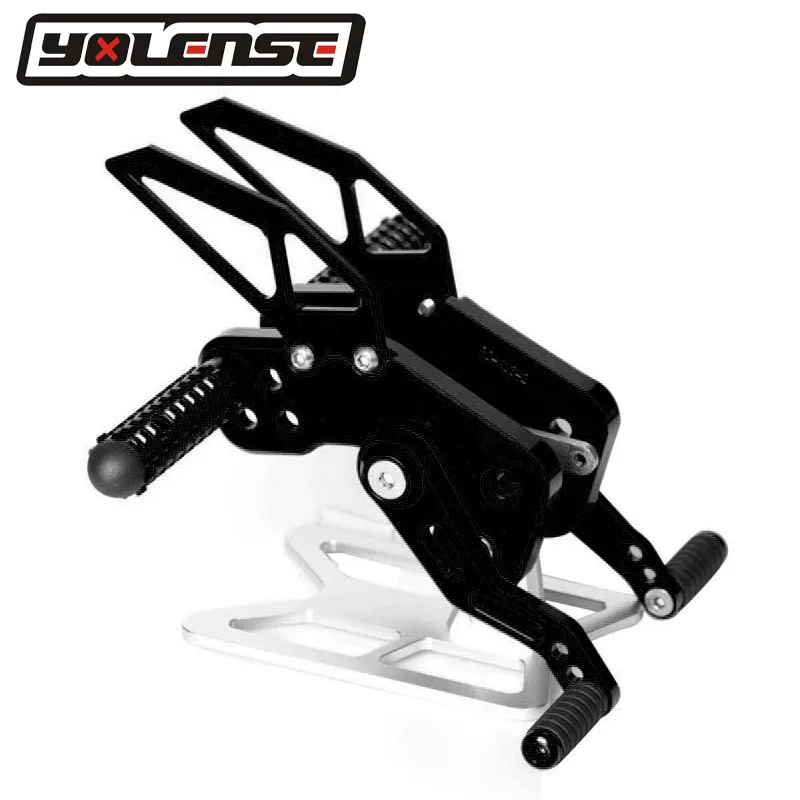 CNC алюминиевый Мотоцикл Регулируемые задние наборы подножки для Kawasaki Z125/Z125Pro Z 125