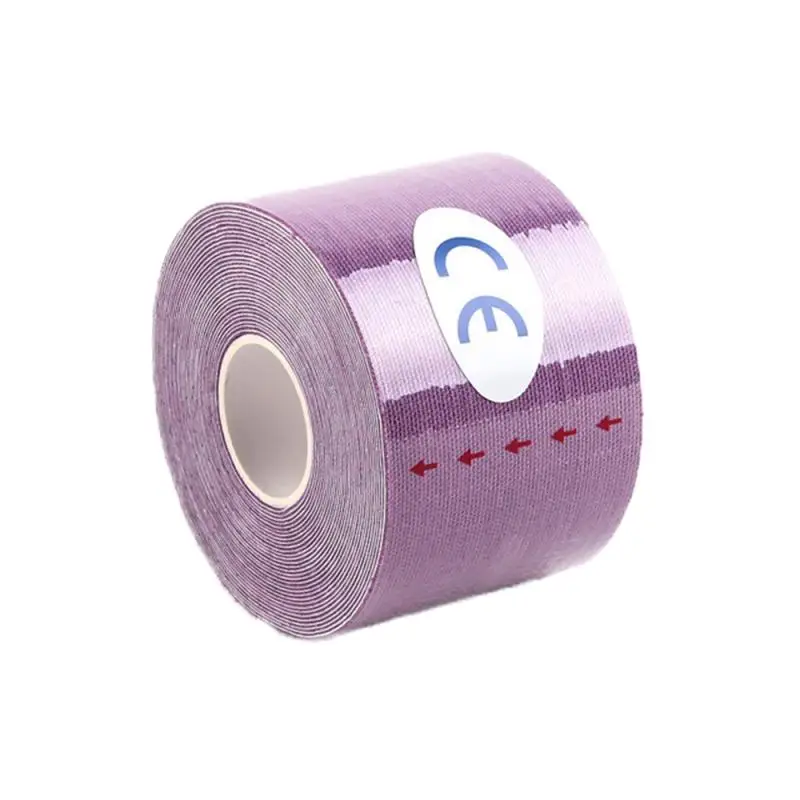 Армейский зеленый 7.5CM*5M Elastic Tape Bandage Kinesiology Athletic Recovery Kneepad Sport Safety Muscle Pain Relief Knee Pad Gym Fitness Bandage - Цвет: Армейский зеленый