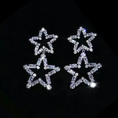 double star earring 06