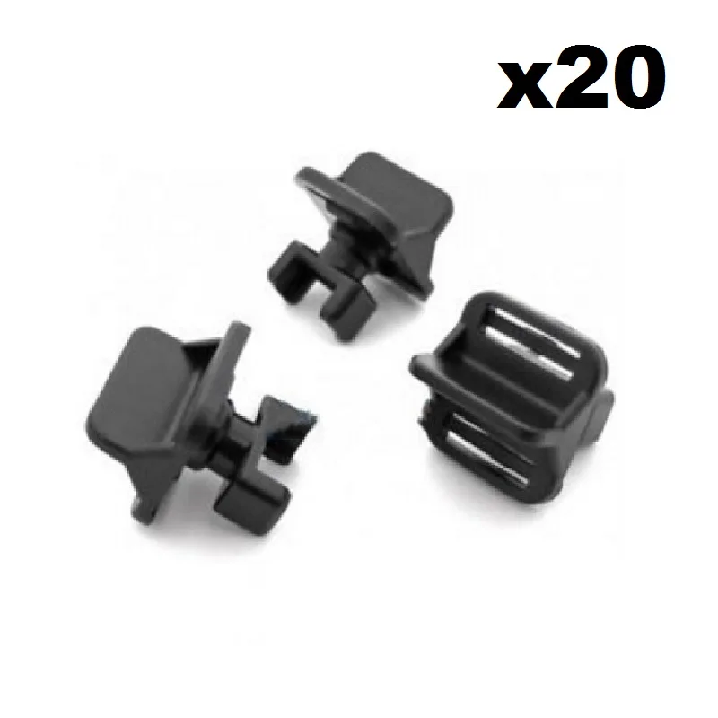 20x Пластик бампер спойлер зажимы-подходит для Toyota Prado Fortuner GX460 52526-60030