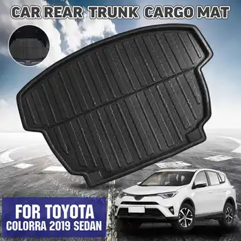 

Car Cargo Liner Boot Tray Rear Trunk Cover Matt Mat Floor Carpet Kick Pad For Toyota For Corolla Sedan models 2019