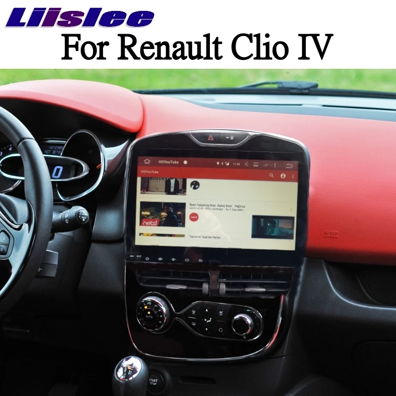 Автомобильный мультимедийный плеер для Renault Clio IV Lutecia 2012 ~ 2018 NAVI LiisLee GPS карта Wi Fi