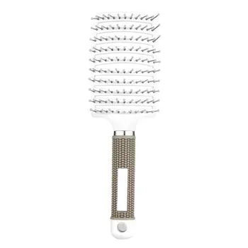 

Women Hair Scalp Massage Comb Broad Teeth Hairbrush Wet Curly Detangle Hair Brush for Salon Hairdressing Styling Tools