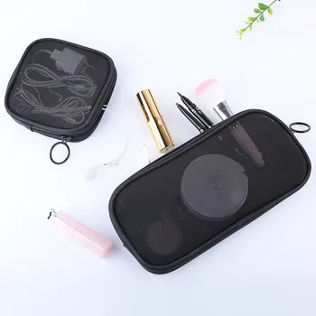 

1Pc Travel Cosmetic Bag Women Zipper Make Up Transparent Makeup Case Organizer Storage Pouch Toiletry Beauty Wash Kit Bags