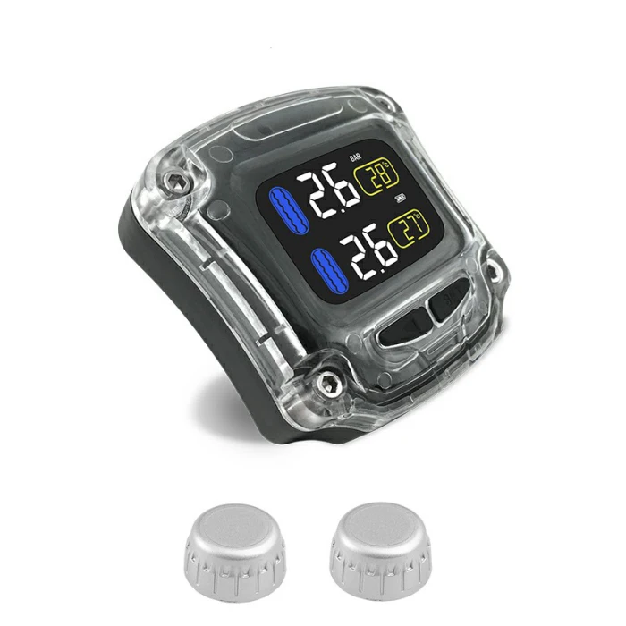 Система контроля давления в шин мотоцикла TPMS с 2 датчиками для мотоцикла F-Best