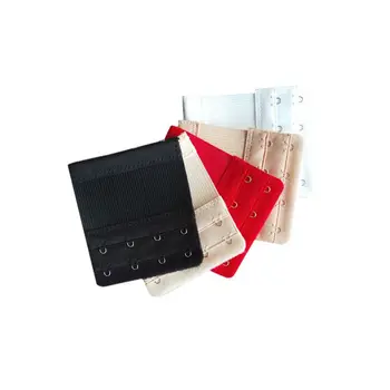 

1PC 9*7.5cm Fashion Women’s Bra Extender 2 Rows 4 Hooks Underwear Buckle Bra Elastic Straps Adapter