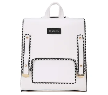 

New women's bags trendy retro women's backpacks PU small bags