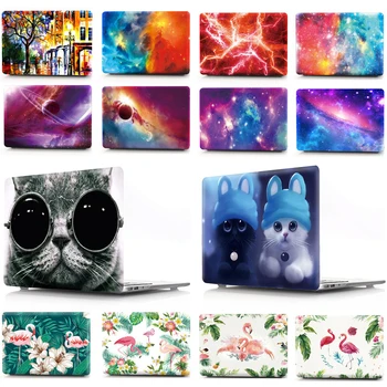

Very Cute Cat Pattern PC Laptop Replace Cover For Macbook Retina Pro Air 11 13 12 15 Mac Book Model A1706 A1989 A1278 A1286 Case
