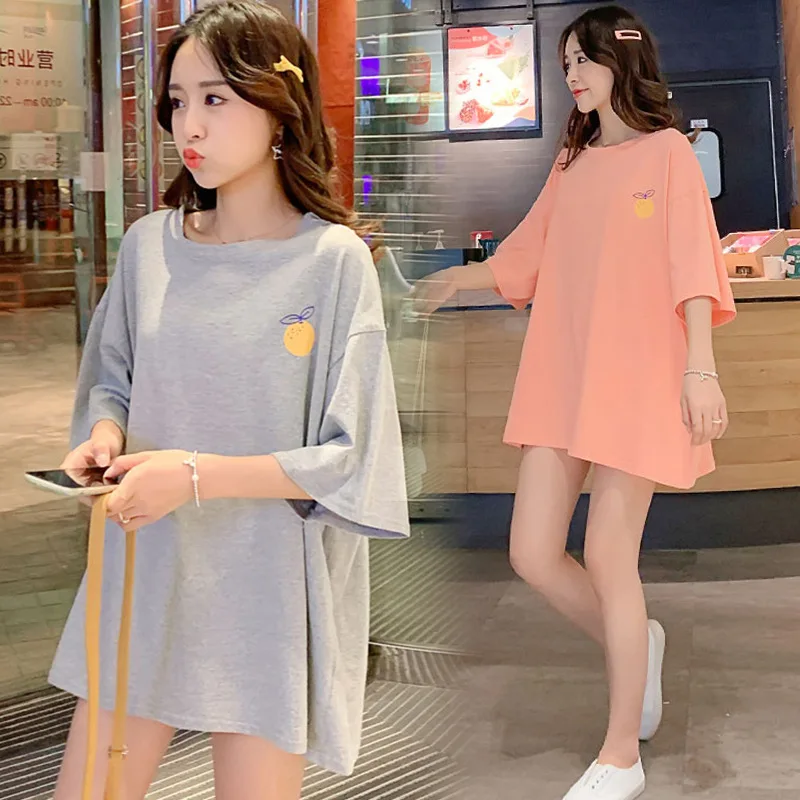 

Shanghai New Europe Sang 2020 Summer Short Sleeve Loose-Fit T-shirt Tops Korean-style