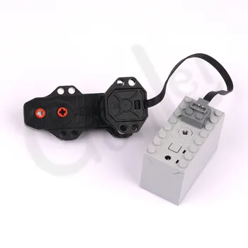 

New Power Functions Parts Technic Electric RC Race Buggy Motors MOC Building Blocks Compatible with 88003 Technic Toys