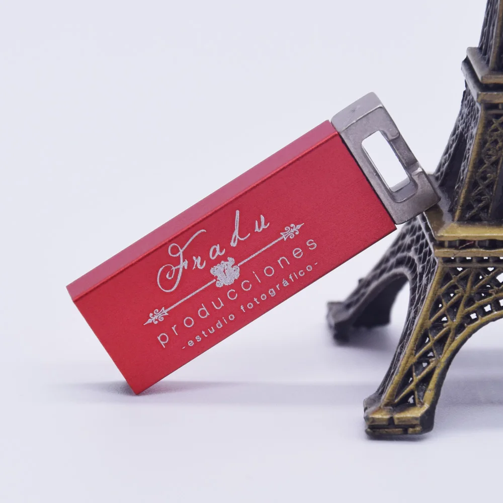 Usb флеш накопитель 2 0 более 10 шт. металлический флэш с логотипом на заказ карта