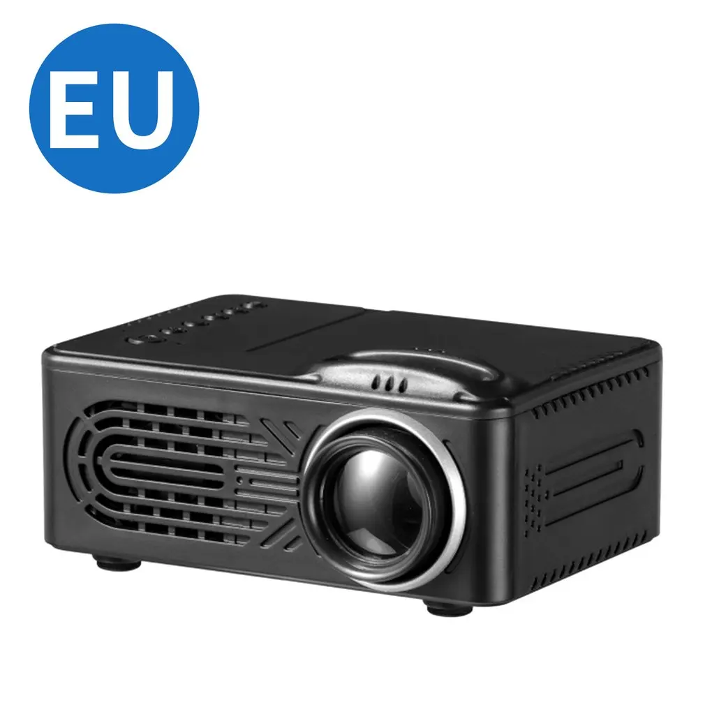 

EU Plus 814 Mini Micro Portable Home Entertainment Projector Supports 1080P Hd Mobile Phone Connection Projector