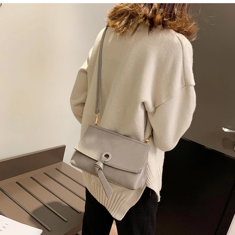 Винтажная модная женская сумка-тоут Новая высококачественная женская дизайнерская сумка из искусственной кожи простая повседневная сумка-мессенджер
