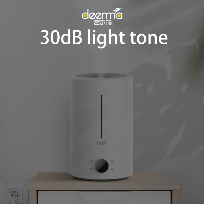 5L Xiaomi Deerma F628S увлажнитель УФ-лампа очистка воздуха увлажнитель воздуха спальня офис 12H синхронизация очистки воздуха сенсорная версия