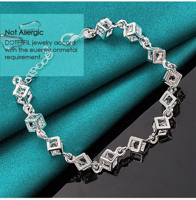 Bracelets 925 Sterling Silver Women | 925 Sterling Silver