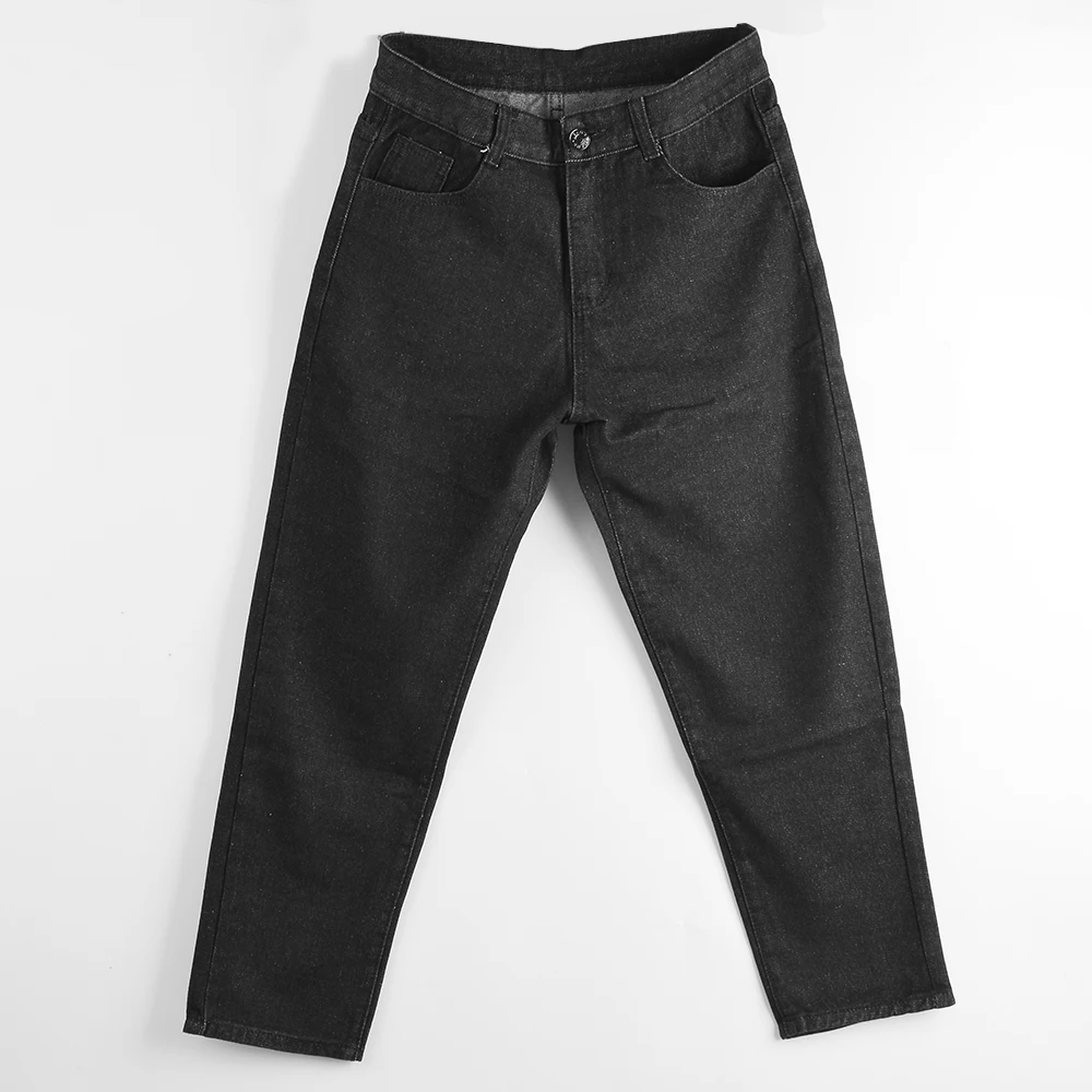 New Loose Men Jeans Male Trousers Simple Design High Quality Cozy All-match Students Daily Casual Straight Denim Pants