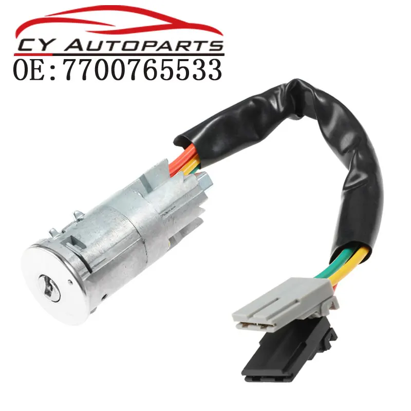 Interruttore Di Blocco Barilotto Accensione Auto Con 2 Chiavi Per Nissan Primastar Opel Vivaro Renault Trafic Vauxhall Vivaro 7700765533 256419