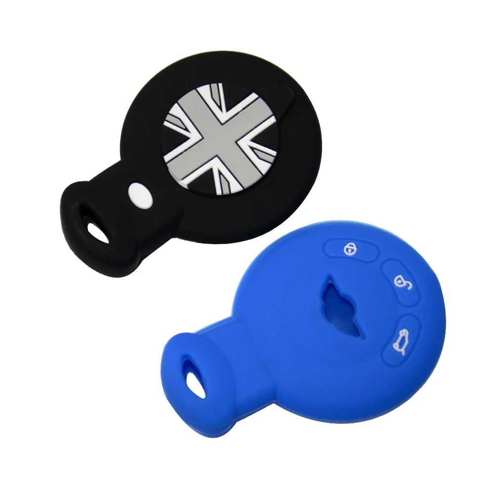 Custodia protettiva per portachiavi in Silicone a 3 pulsanti in Silicone di alta qualità per BMW Mini Cooper R60 R56 R55 R57 R58 R59 accessori custodia chiave - H1feedebef36f4b9c969257925490a6ffh