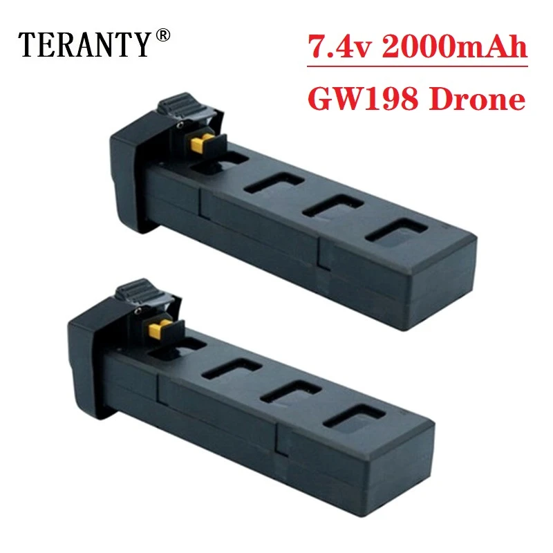 2 шт 7 4 V 2000mAh для GW198 GPS гоночный автомобиль дистанционного Управление Дрон