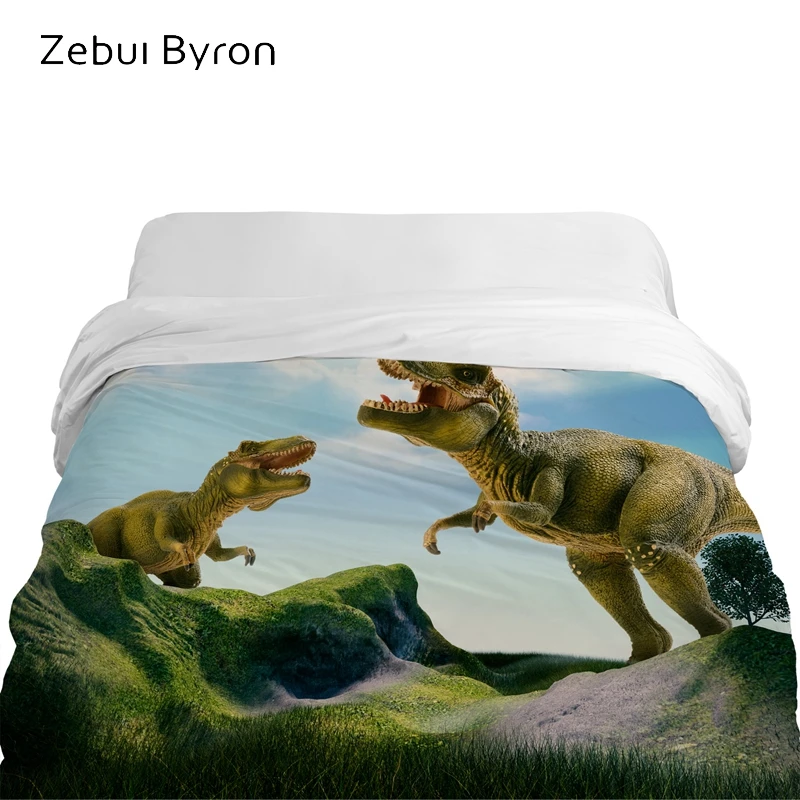 3D Cartoon Duvet Cover,Blanket/comforter Cover 200*200/220x240,Quilt cover for Children/kids/baby,Bedding Animal allosauruses