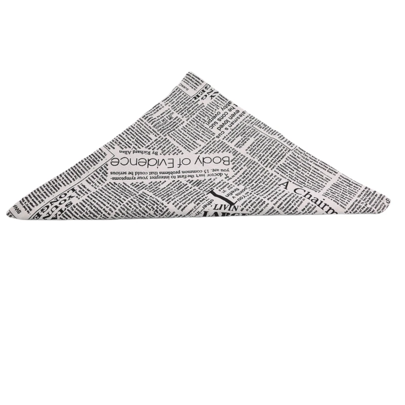 Креативная скатерть из хлопка и льна с надписью на английском языке|Скатерти| |