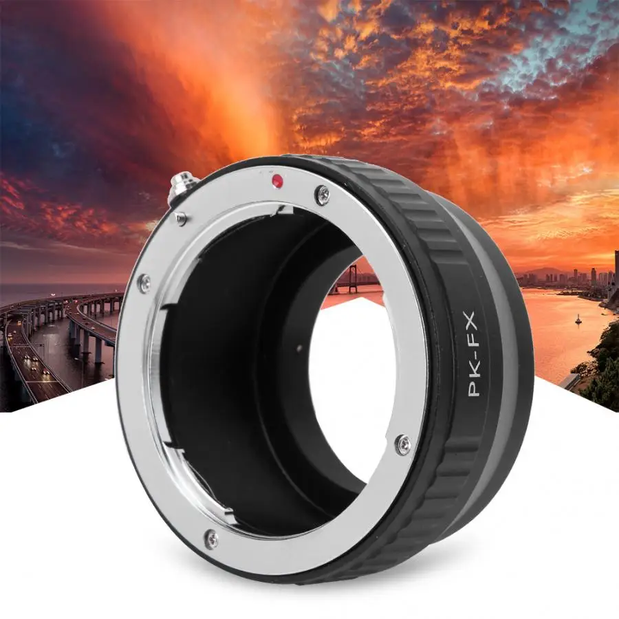 Металлическое кольцо-адаптер для крепления объектива Pentax PK для камеры Fujifilm FX X-Pro1 X-E1 Лидер продаж