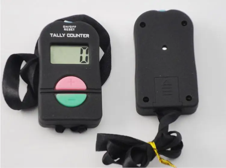 Ручной электронный цифровой счетчик Tally Clicker безопасности Спорт Тренажерный зал Школа Высокое качество Черный цвет SN2974