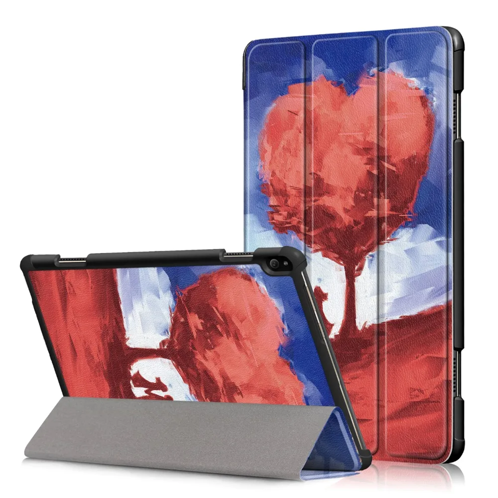 Умный чехол для lenovo Tab P10 TB X705F X705L X705M планшета откидной Чехол из искусственной