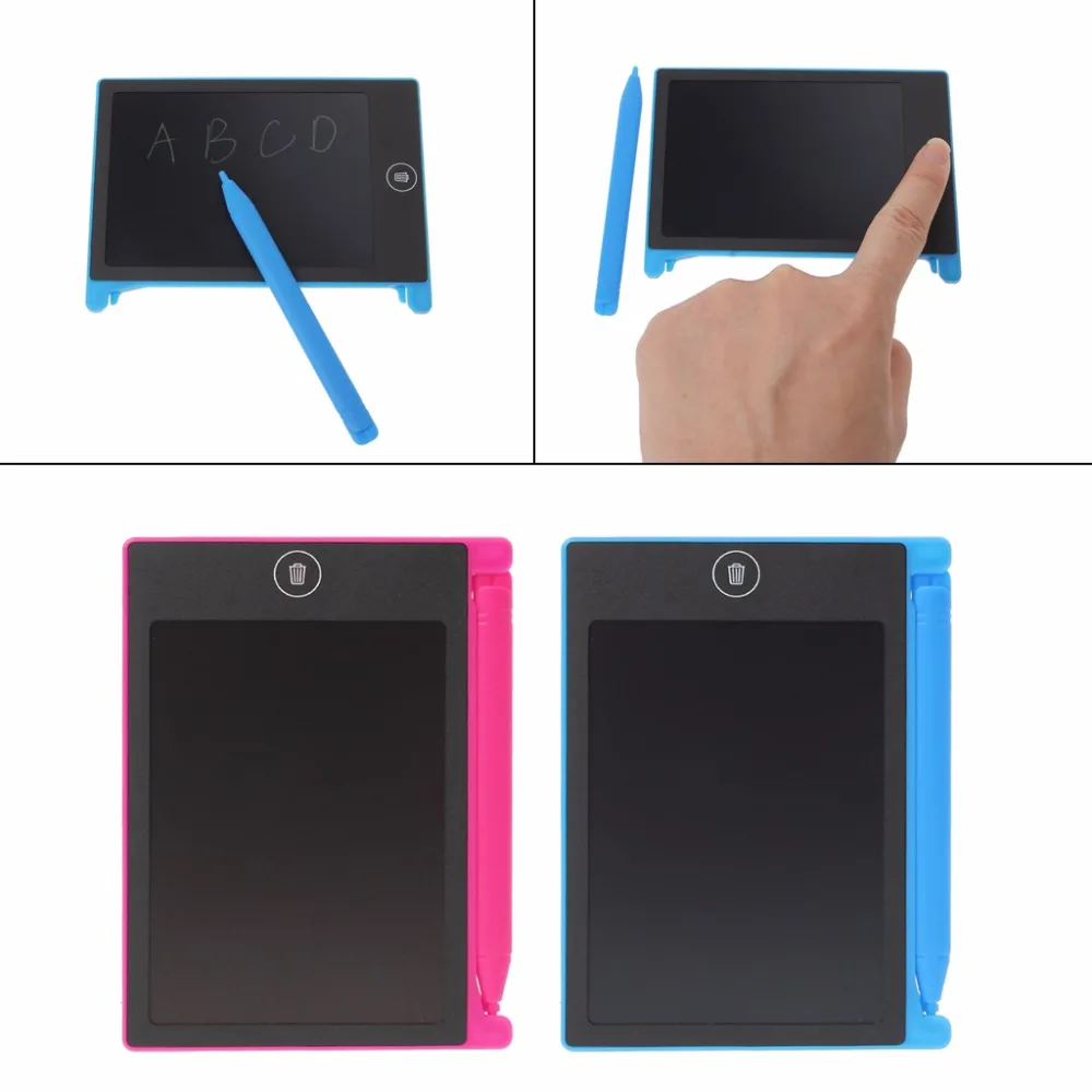 

2 Colors 4.4 Inch LCD Writing Drawing Electronic Tablet Board Handwriting Painting Pad With Stylus For Children Gift New C26
