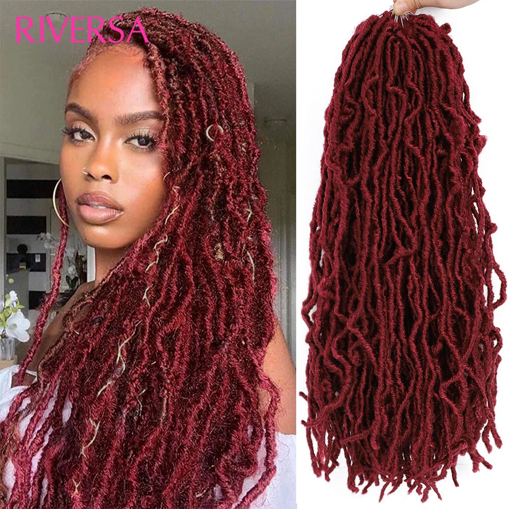27 30 613 Bug 350# Faux Locs Crochet Hair 18inch Faux Locks Crochet Braids  Soft Locs Meche De Cheveux 21strands/pack Extensions - Synthetic Braiding  Hair(for Black) - AliExpress