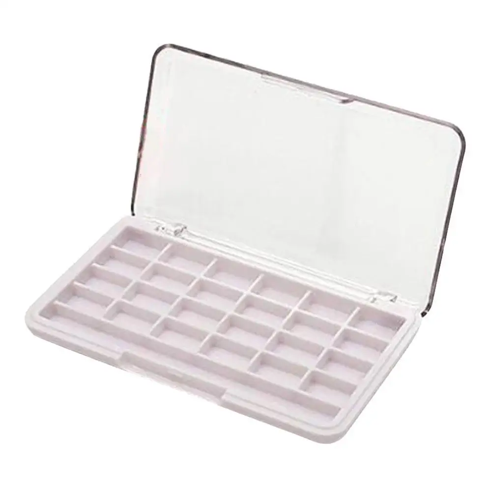 

24-color eye shadow box empty box DIY watercolor paint packaging sample sub-packing tray lipstick color test box tray mater U3C3