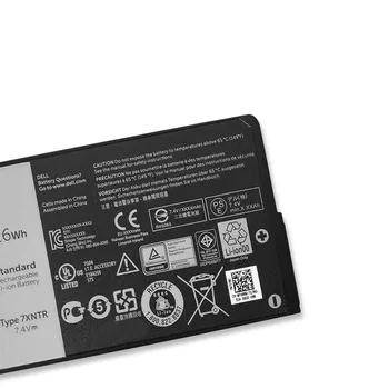

New 7XNTR 7.4V 26Wh 3500mAh battery for DELL Latitude 12 7202 FH8RW laptop free shipping