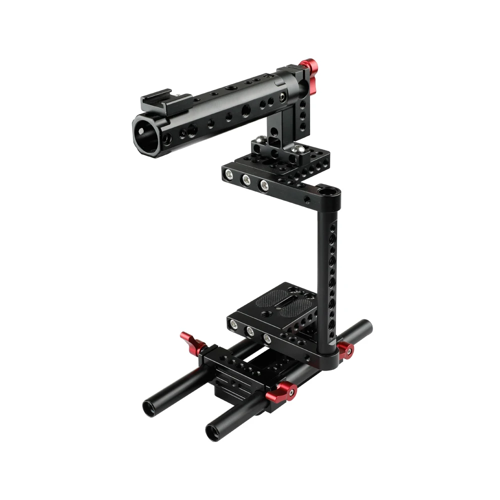 HDRIG-Universal-DSLR-Camera-Kit-Camera-Cage-with-Rail-Support-System ...