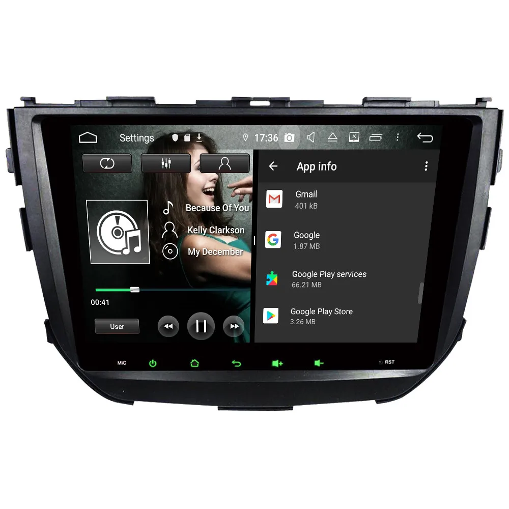 Klyde " ips 4G wifi Android 9 Восьмиядерный 4 Гб ОЗУ 64 Гб ПЗУ DSP автомобильный DVD мультимедийный плеер радио для Suzuki Vitara Breeza