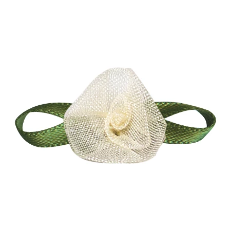 organza ribbon 815 YAMA листва Роза диаметр цветка 14мм±2мм лист 26мм±3мм 200 шт./пакет атласная лента для бант для малышей подарок ремесла свадебные банты - Цвет: organza ribbon 815