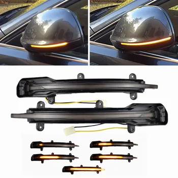 

For Audi Q5 SQ5 8R Q7 4L 2010 2011 2012 2013 2016 Dynamic Blinker LED Turn Signal Side Mirror Lights indicator
