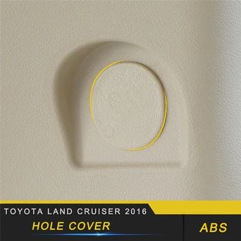 

For Toyota Land Cruiser 200 2016-2018 Car Styling Hole Cover Trim Frame Sticker Interior Accessories