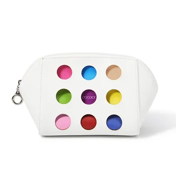 

High Capacity Cosmetic Bag Simple Portable Toiletries Storage Bag For Travelling Zipper Makeup Bag Handy Makeup Bag*u