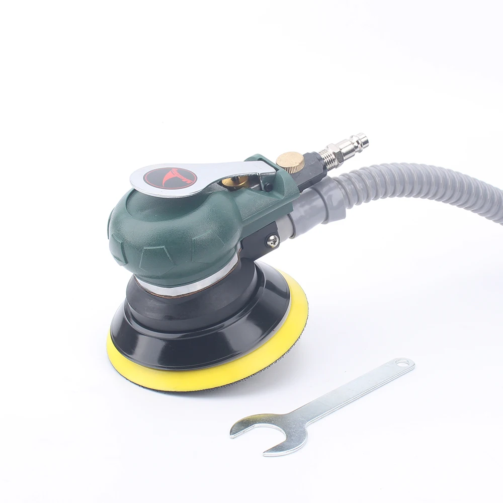 YOUSAILING 5 Inches Self-vacuum Pneumatic Sanders 125MM Sanding Machine Air Eccentric Orbit 4.8mm Car Polisher