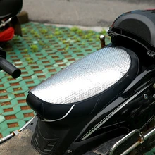 Чехол для сиденья мотоцикла, термостойкая Защитная Подушка, чехлы для сидений скутера, коврик, дышащий и нескользящий изоляционный