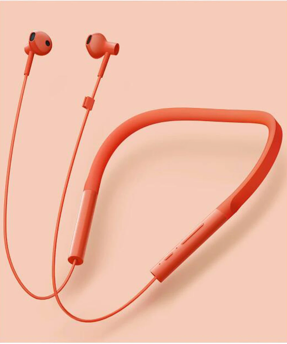 Orange Xiaomi наушники беспроводные bluetooth-наушники динамические стерео-наушники-вкладыши с микрофоном и встроенным управлением юная версия - Цвет: Orange