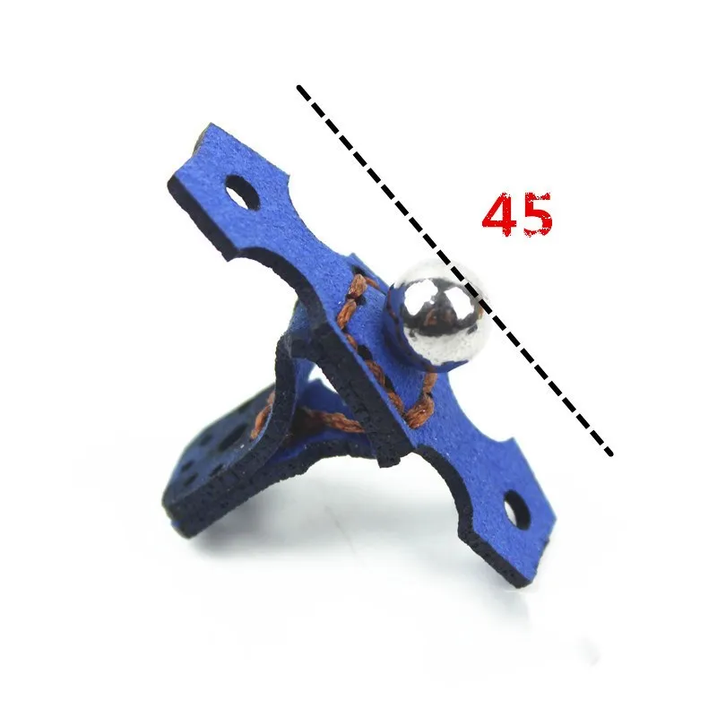 

High quality 1pcsT flat round slingshot bag strong magnetic steel ball suction slingshot accessories 2019 new